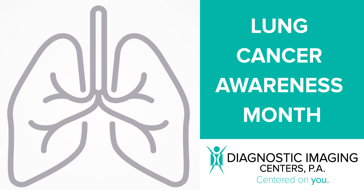 November is Lung Cancer Awareness Month - Diagnostic Imaging Centers, KC